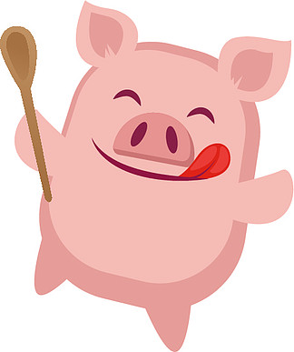 【小猪做饭卡通】图片免费下载