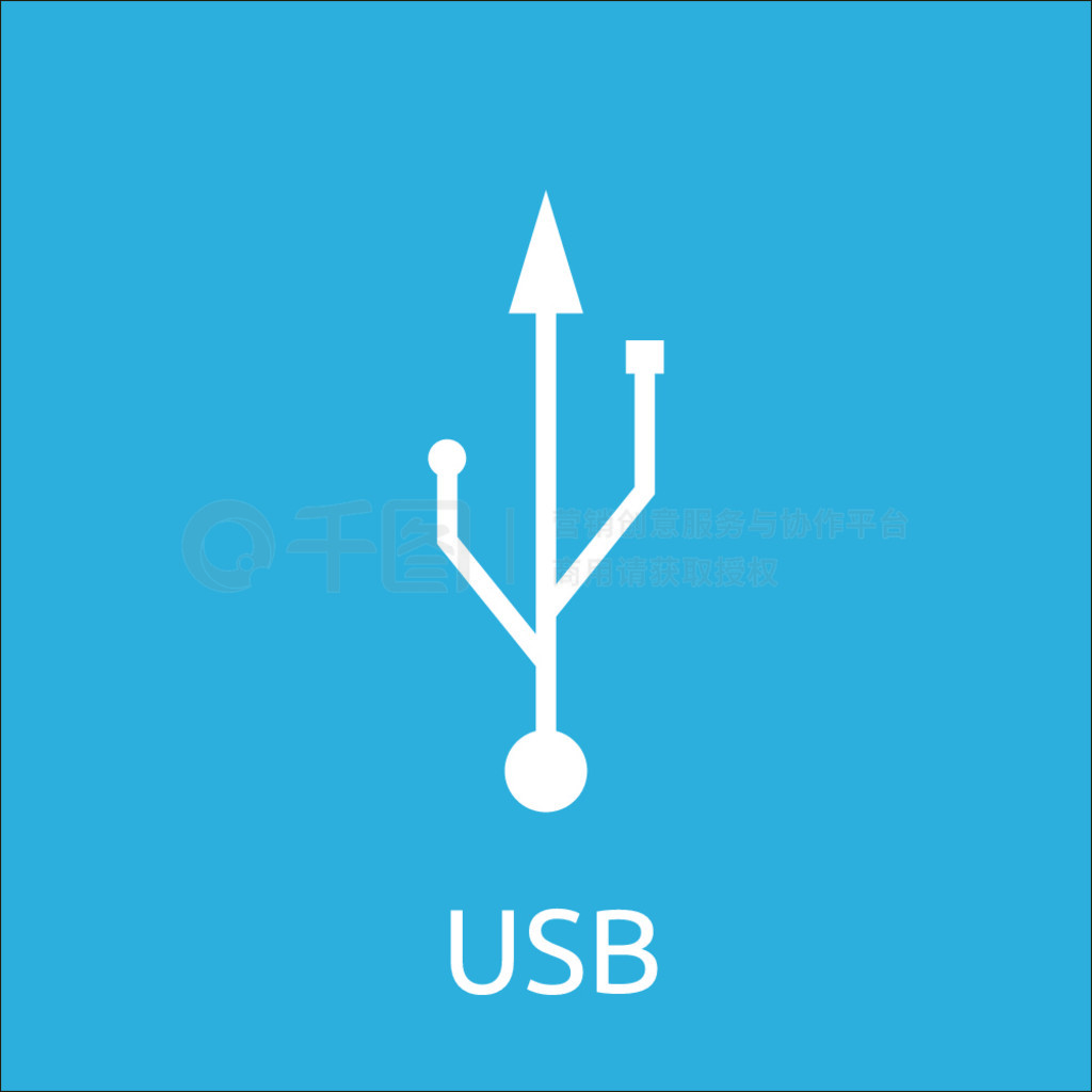 ɫϵļ򵥷 USB ַŻš EPS 10ɫϵļ򵥷 USB ַŻš