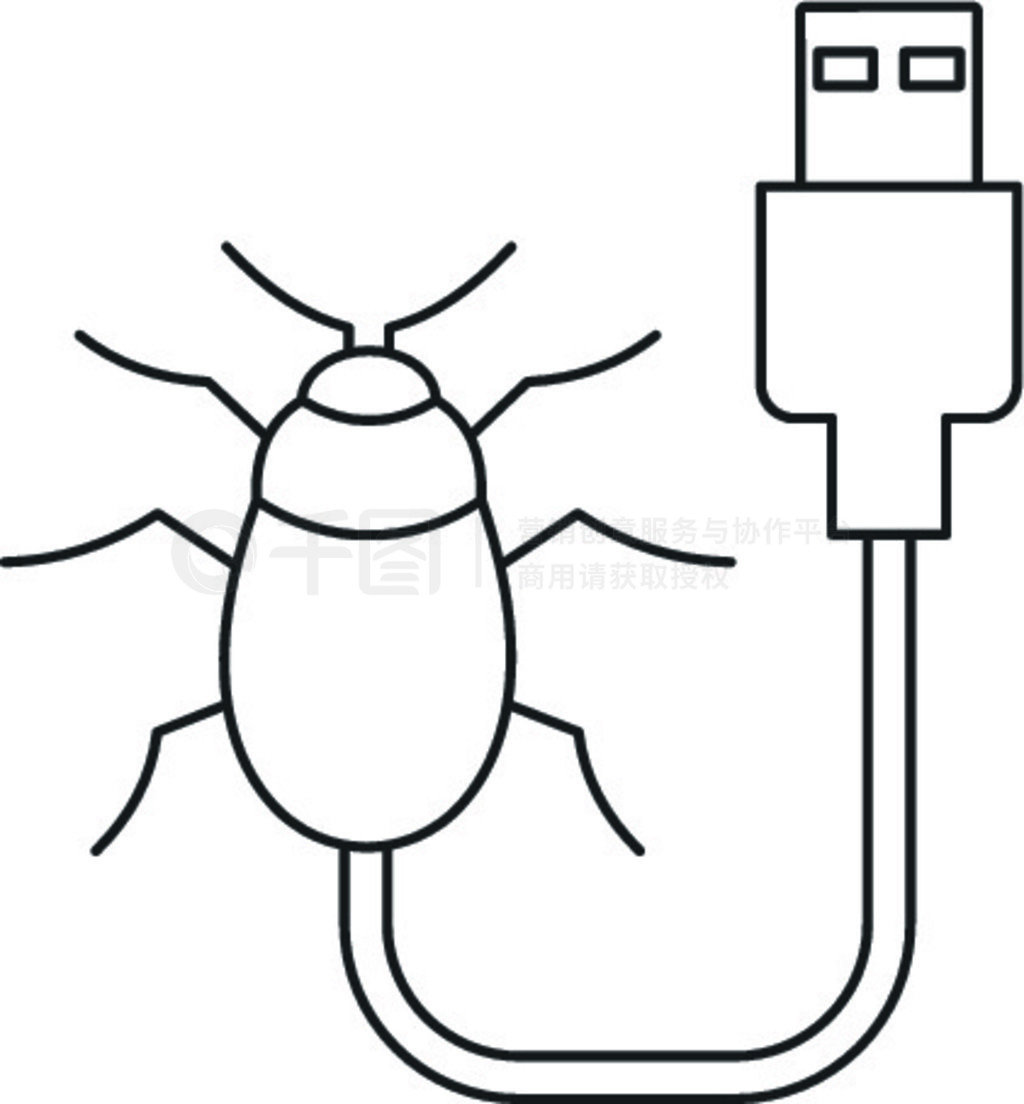 Usb ͼꡣڰɫϸҳƵ usb bug ʸͼͼ Usb bug ͼ꣬ʽ