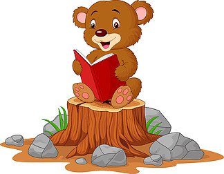 卡通搞笑毛毛虫看书44931书呆子字符蠕虫的孩子阅读书学校小婴儿动物