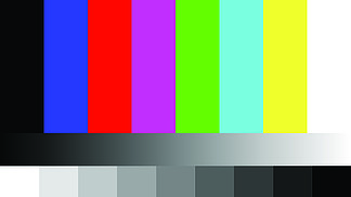 电视无信号画面背景彩色条 <i>rgb</i> 静态屏幕视频 169 全高清、4K、8K、分辨率 向量例证