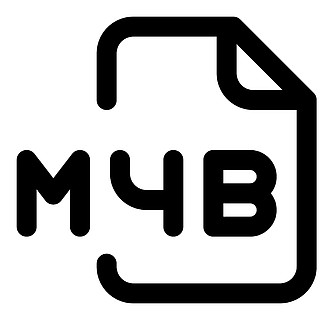 m4b 文件包含有聲讀物,文件格式支持章節和書籤