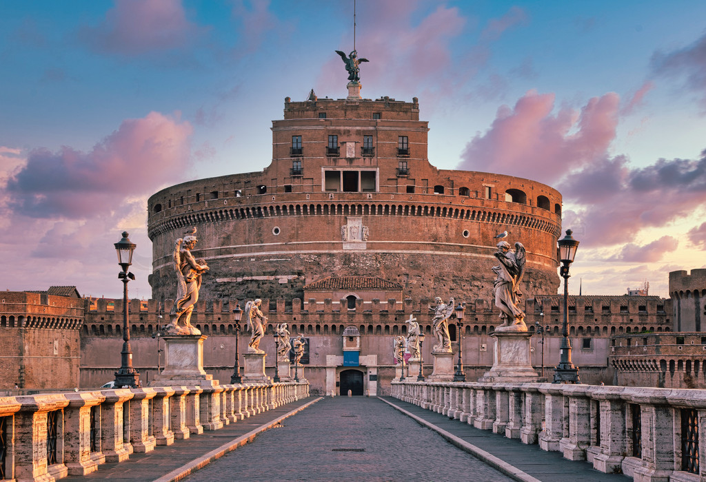 -Լ 2020  8 £ (Roma)  Castel Sant’Angelo (ʥʹǱ)ճʱ˵ʷ