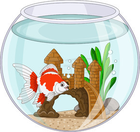 鱼缸里的鱼图片漫画图片