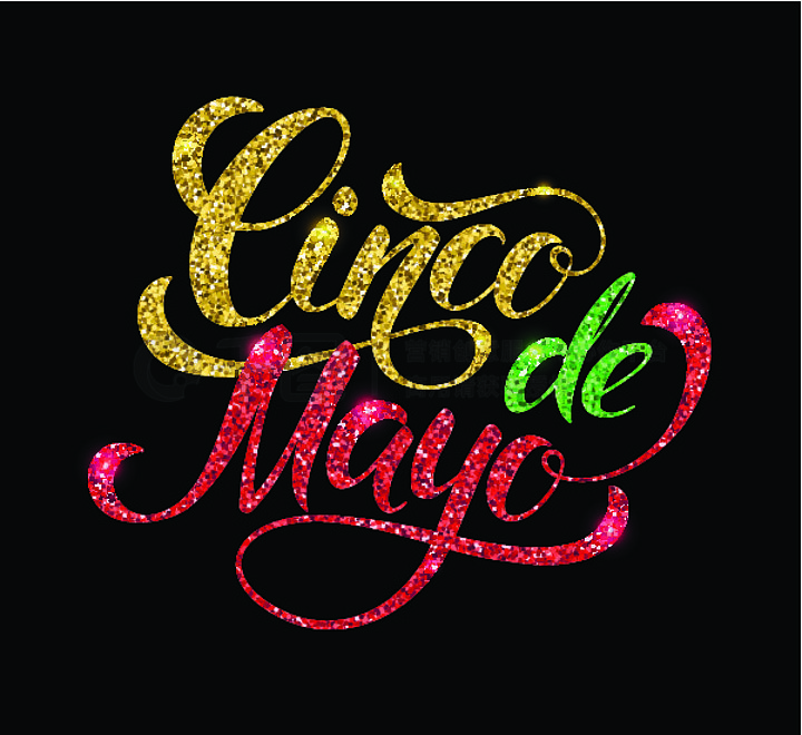 矢量图 cinco de mayo  i