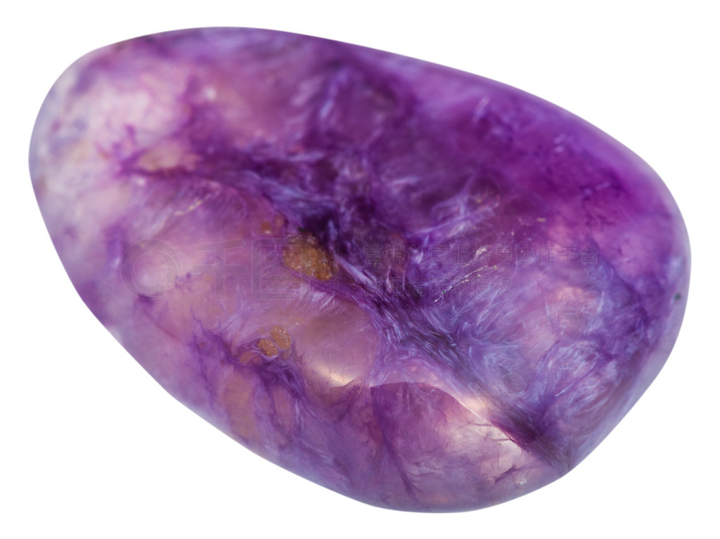 Ȼʯĺ  ɫͻԵ charoite ʯķ͹Բ