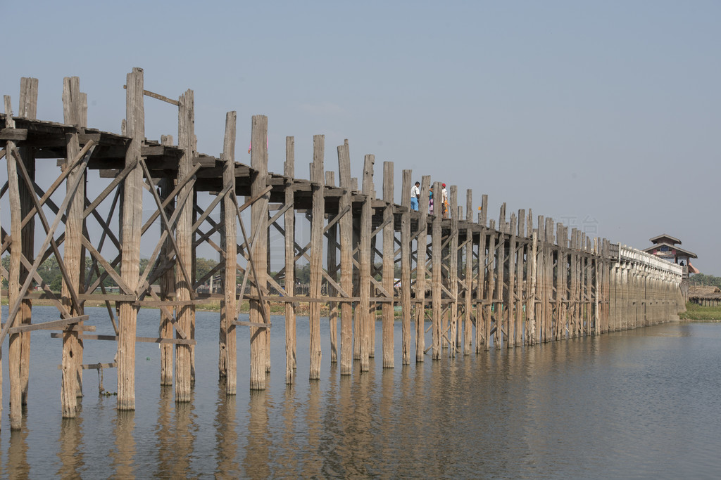 λڶи Amarapura  u bein š MYANMAR MANDALAY AMARAPURA U BEIN 