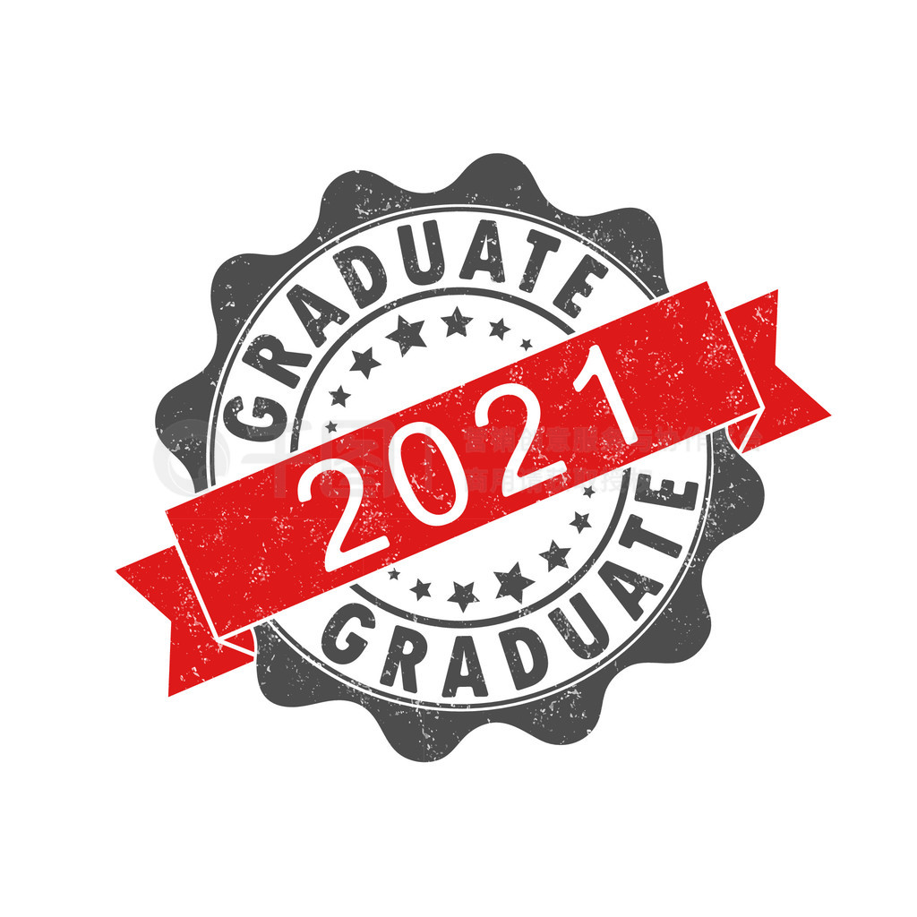 һžƱӡ GRADUATE 2021ơУѻ顢ƾ֤ʸͼ⡣Լ