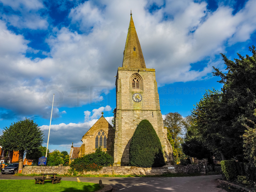 λ Arden HDR  Tanworth  St Mary Magdalene áӢŶ̹˼ʥĨ߶̬Χ HDR 