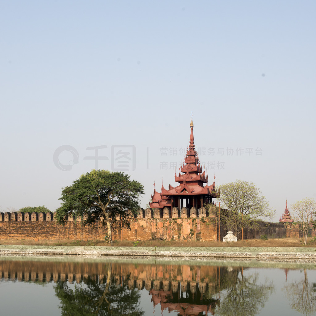 лʹĻǺӺͱǽ.. ASIA MYANMAR MANDALAY FORTRESS WALL