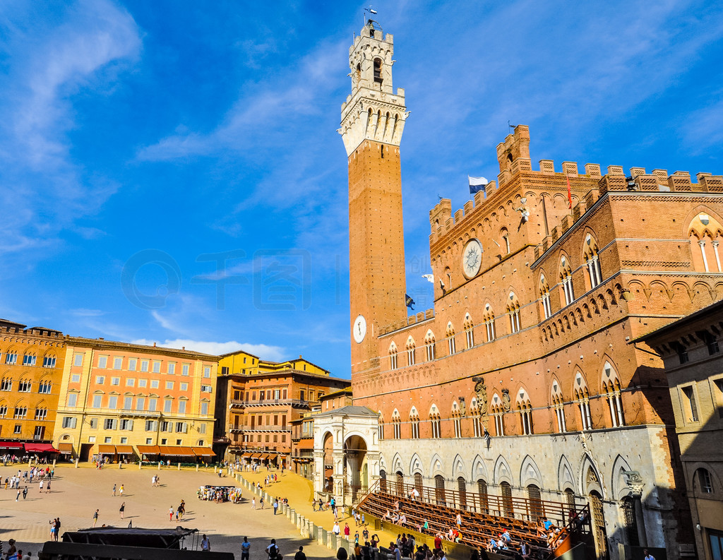 HDR Piazza del Campo ҮɡҮɵĸ߶̬Χ (HDR) Piazza del Campo 㳡