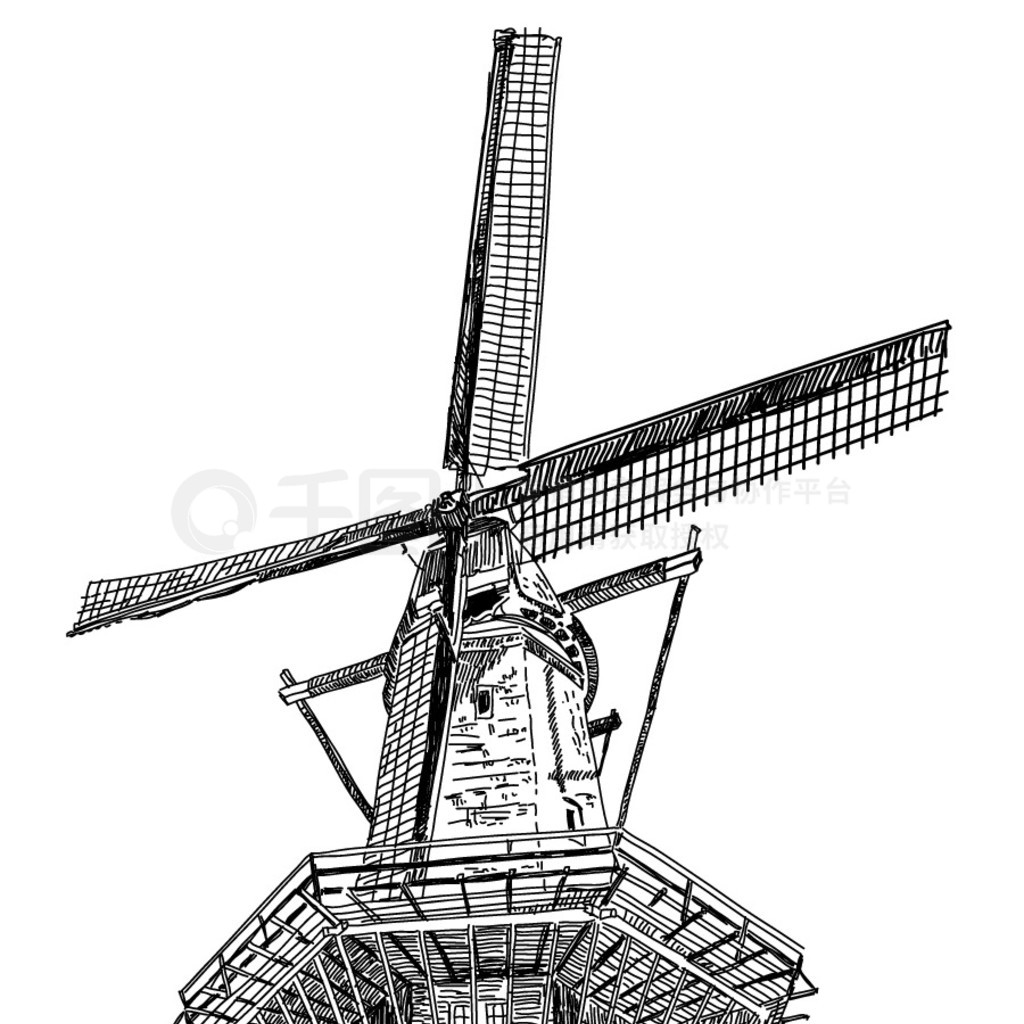 Windmill De Gooyer ڰķ˹صڰɫԺɫֻʸͼ