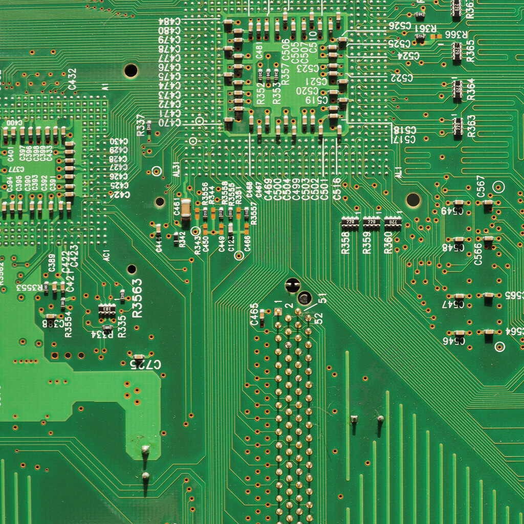 电子印刷电路板pcb的细节印刷电路板