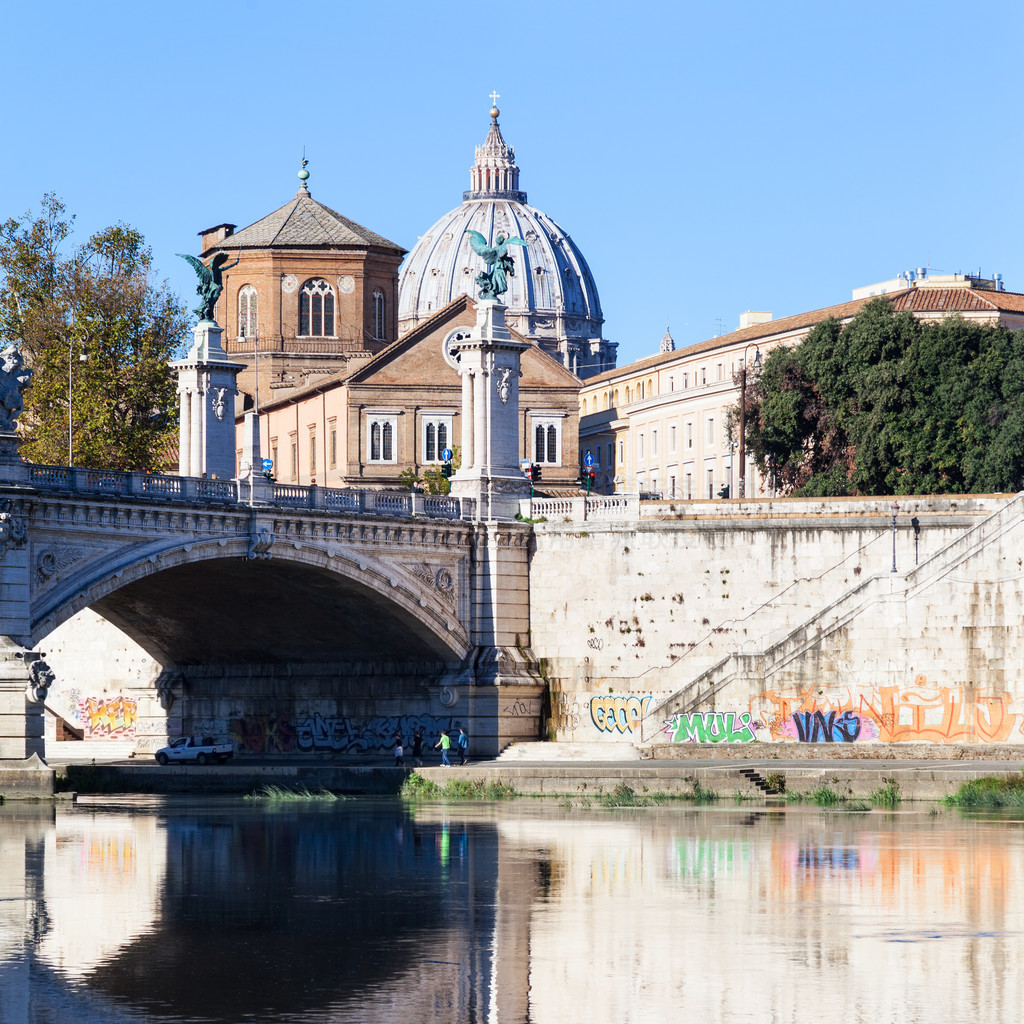 ǰ-̨ʥ˵ôõԲ Ponte Vittorio Emanuele II