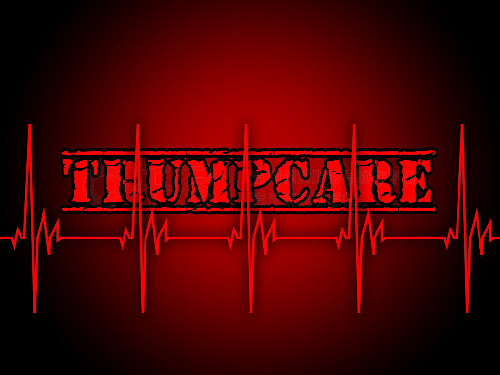 Trumpcare  Trump Care Health ϳ°ҽġҽƱշΧ - 2d ͼ