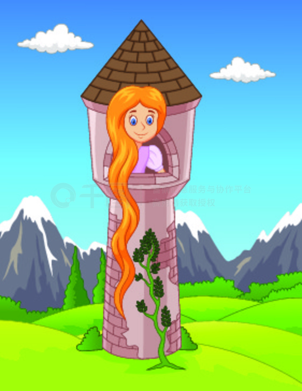 Rapunzel ˵ŮˣڳǱڵȴ