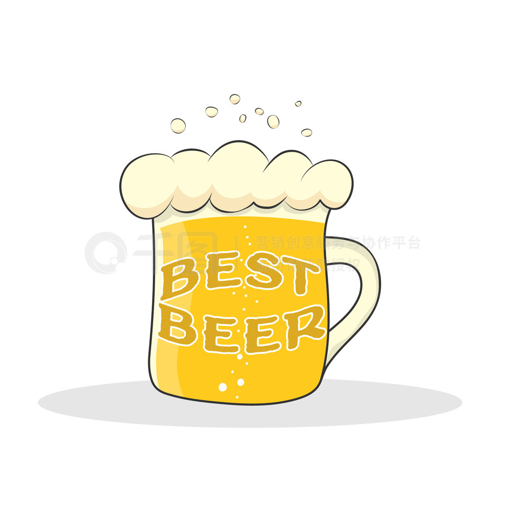  BEST BEER ơƱֽ־ֽơɫ򵥵ʸͼ