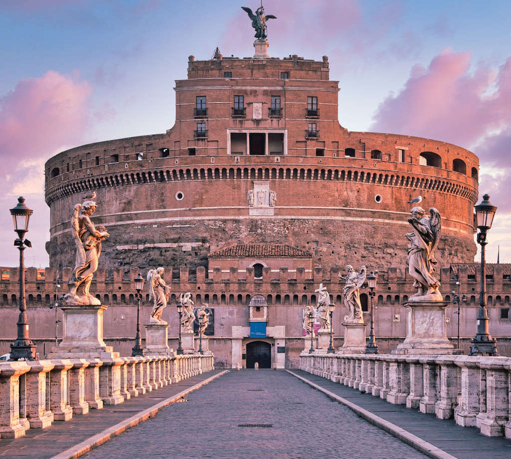 -Լ 2020  8 £ (Roma)  Castel Sant’Angelo (ʥʹǱ)ճʱ˵ʷ