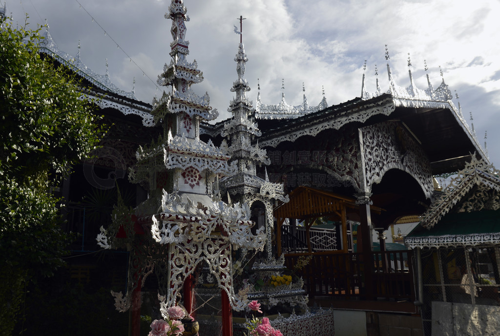 Wat Jong Kham  Jong Klang λ̩ Mae Hong Son  Mae Hong Son 塣