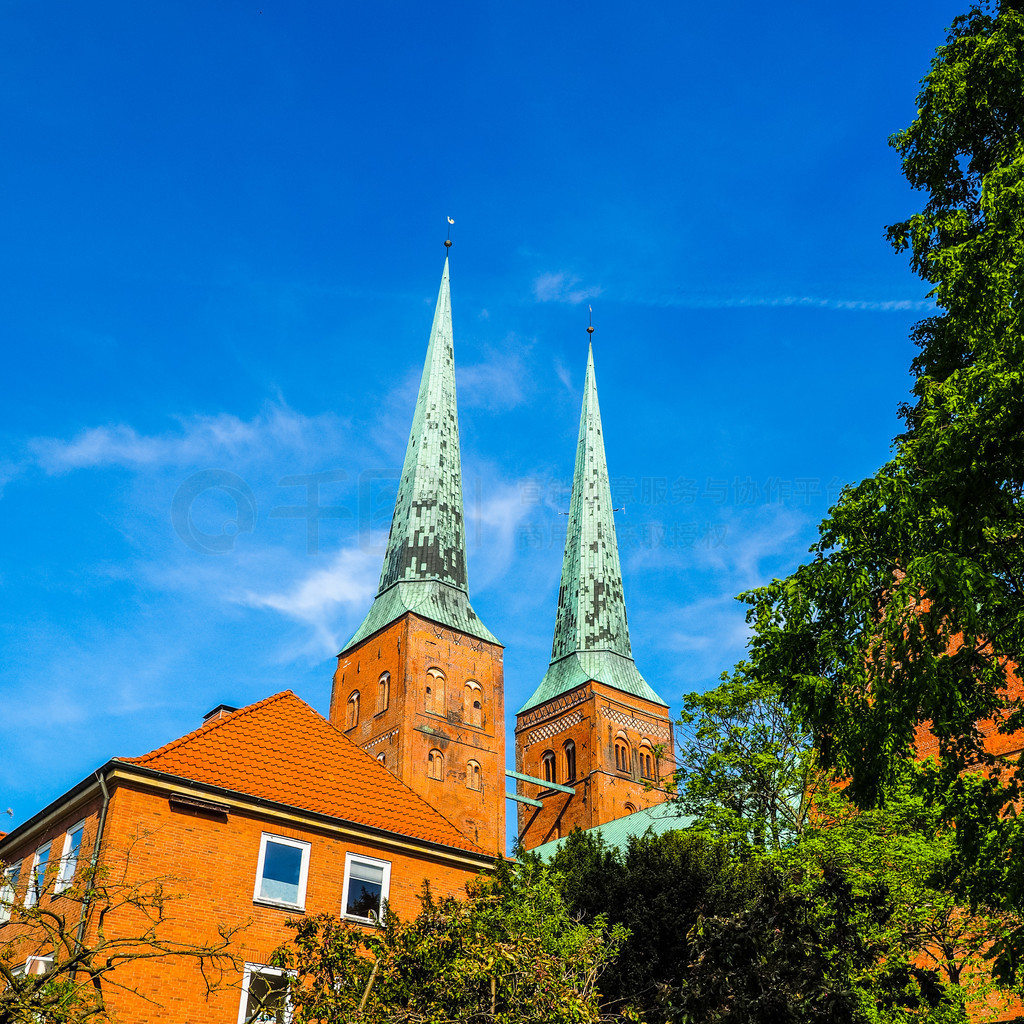 Luebeck hdr е Luebecker Dom Luebecker Dom ý̻ Luebeck¹ hdr