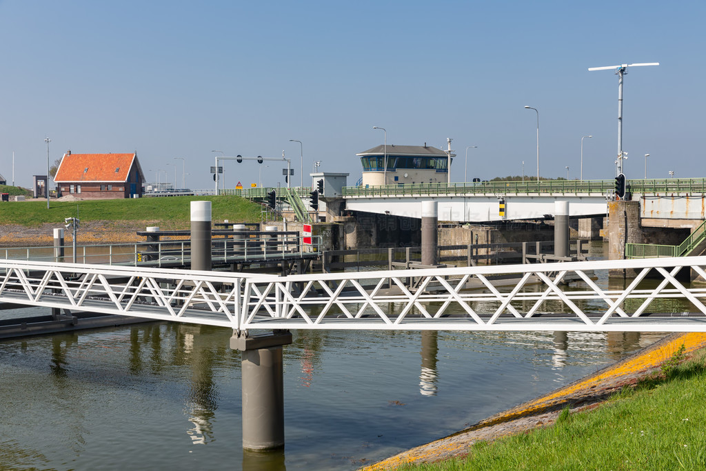  Kornwerderzand  Afsluitdijk ˮբߵǺ͵ˮ IJsselmeer ķ롣 Kornwerderzand  Afsluitdijk 