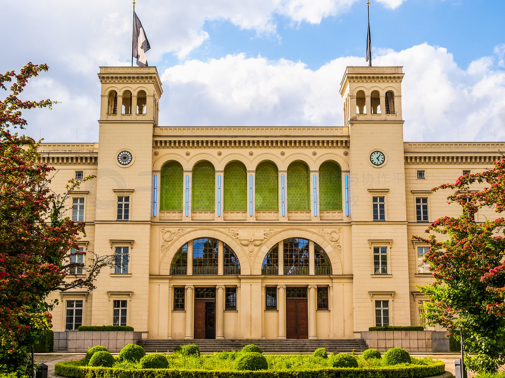  HDR еĺվ߶̬Χ HDR Hamburger Bahnhof ǰ·ǵ¹ֵĲ fuer Gegenwart 