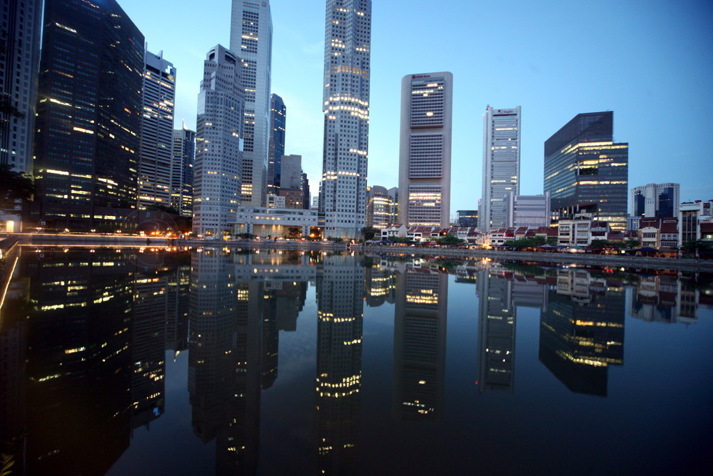 ¼¼ºӺͱ Bank quater.. ASIA SINGAPORE CITY DOWN TOWN CITYSCAPE