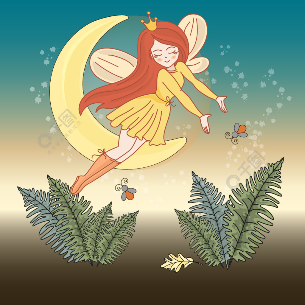 月亮仙子花语图片