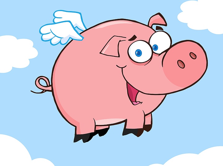 11卡通小猪操作飞机011217可爱粉色飞天小猪形象设计2621739一飞冲天