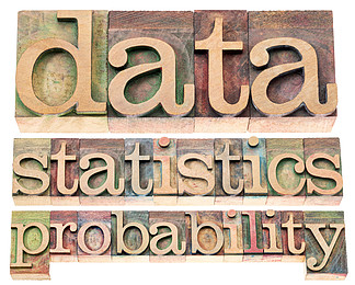 数据、统计和概<i>率</i>-活版木版块中的孤立词