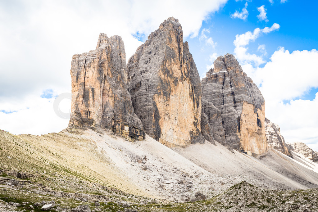 ɽ壬ңCima Piccola (2857 m)Cime Grande (2999 m)Cima Ovest (2973m)