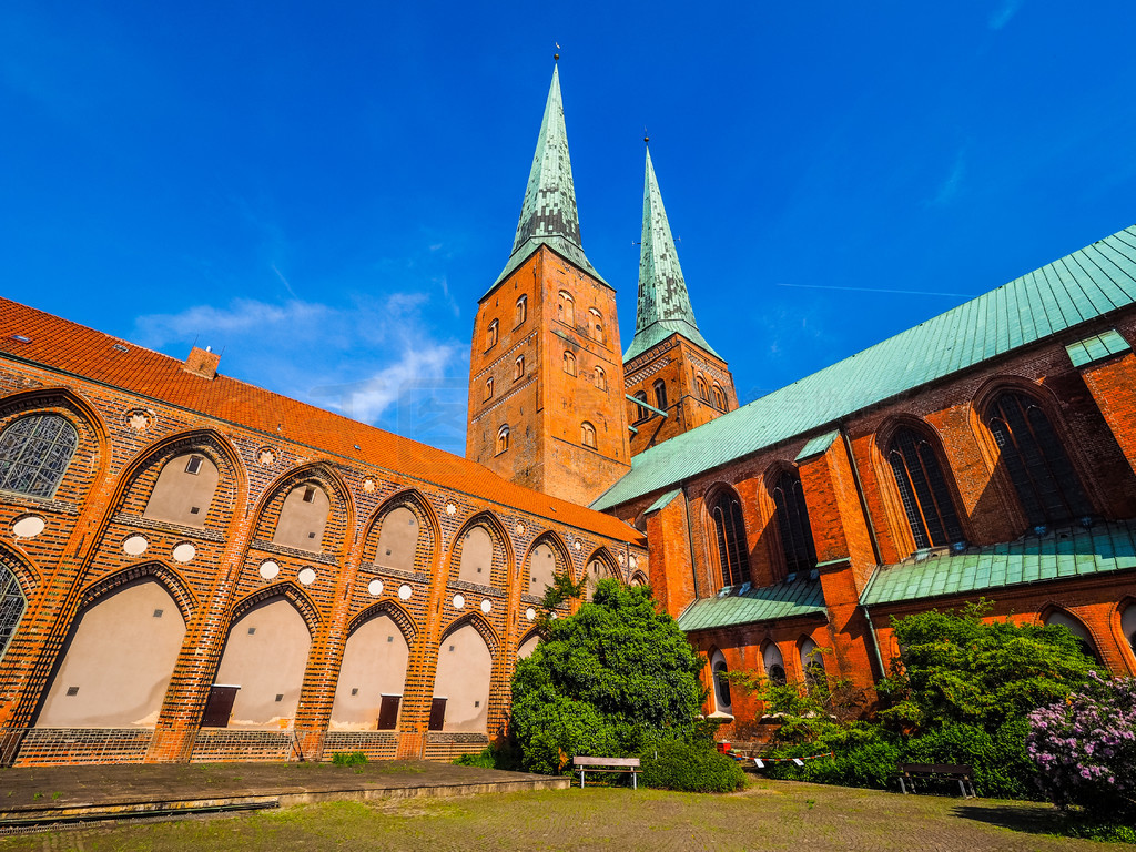 Luebeck hdr е Luebecker Dom Luebecker Dom ý̻ Luebeck¹ hdr