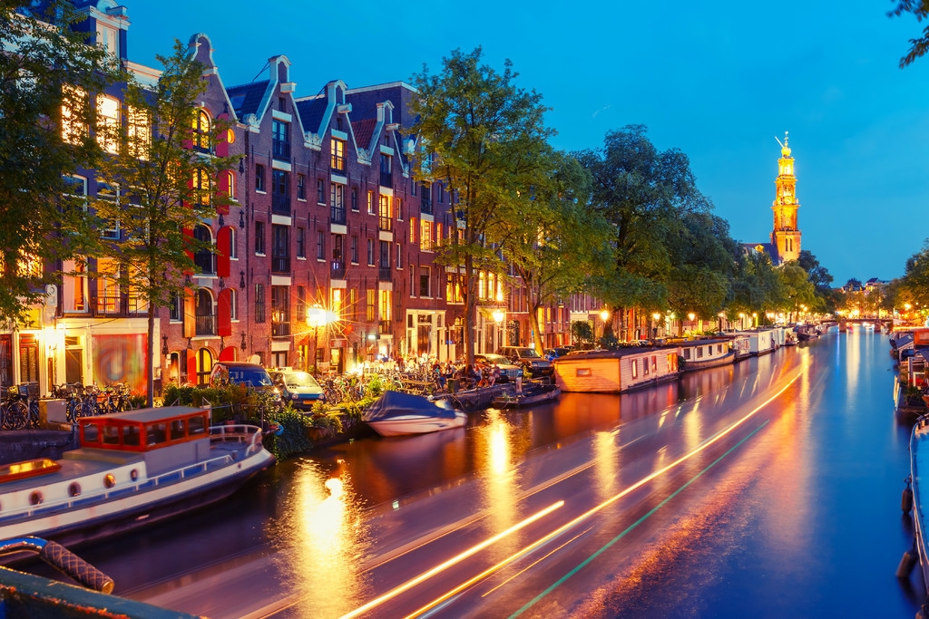 ķ˹ص˺ Prinsengracht ҹǾ봬ݺ Westerkerk úʹСķùˬˮ