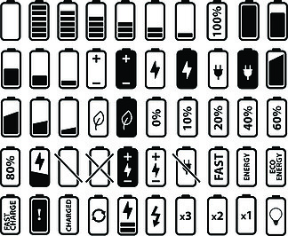 充电电池标志符号区分图片