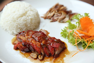 【燒鴨叉燒飯】圖片免費下載_燒鴨叉燒飯素材_燒鴨叉燒飯模板-千圖網