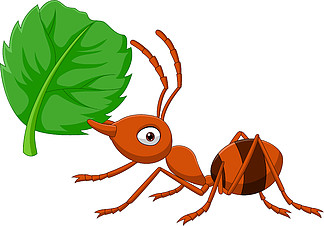 冬眠蚂蚁卡通图片图片