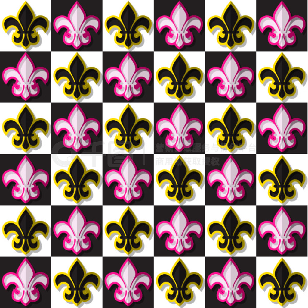 Fleur de lis ޷ظģʽ