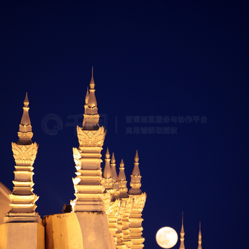 ڶе Wat That Luang.. ASIA LAO VIENTIANE