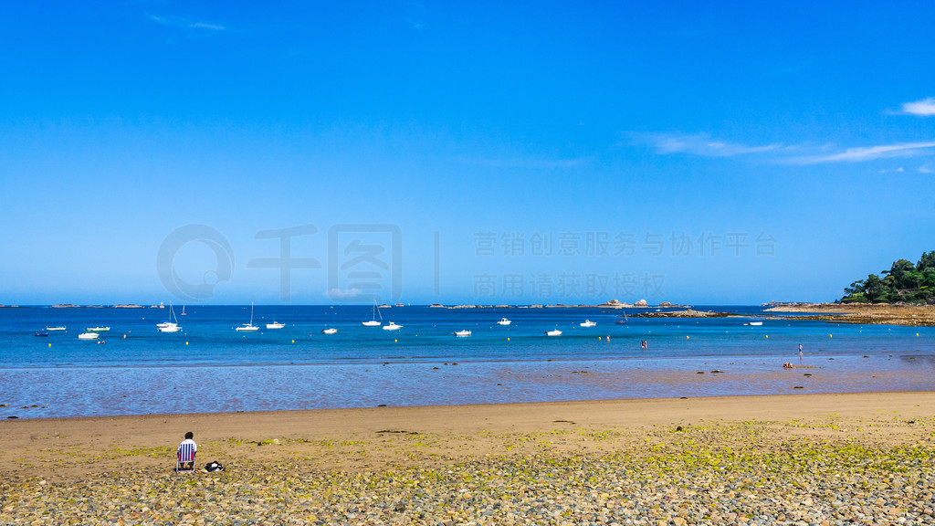 ǰ  ĵգڲ Cotes-d’Armor ŵ Paimpol ӢϿ Anse de Launay 庣̲ Plage de la Baie de