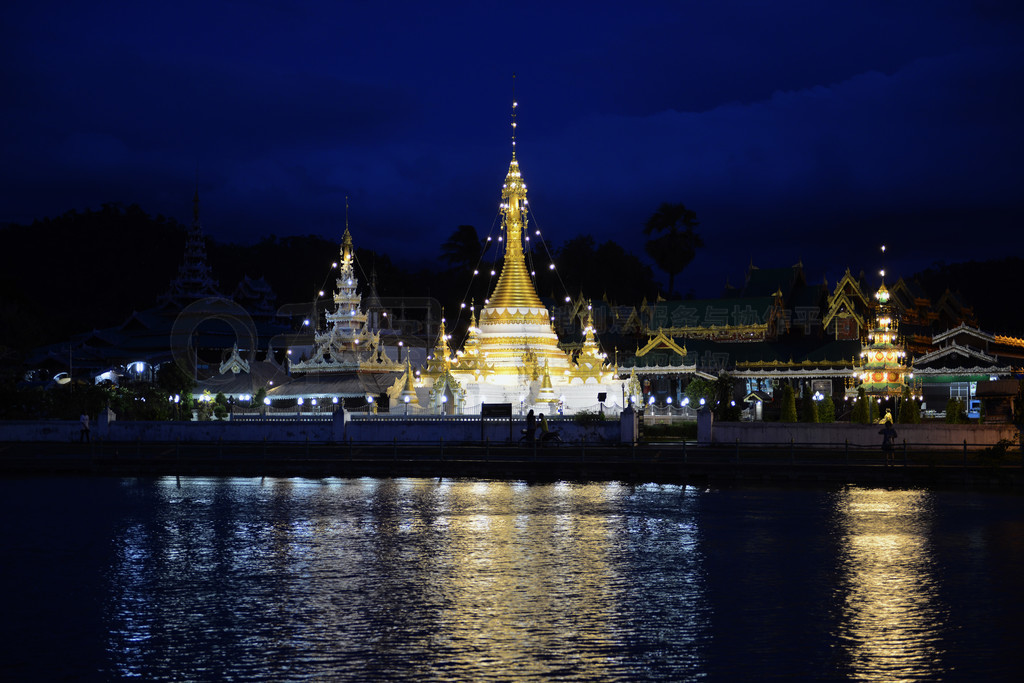 Wat Jong Kham  Jong Klang λڶ̩ Mae Hong Son ʡ Mae Hong Son  Nong Jong Kham ϡ.. ASIA TH