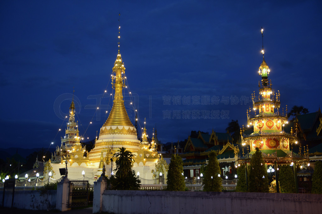 Wat Jong Kham  Jong Klang λ̩ Mae Hong Son  Mae Hong Son 塣