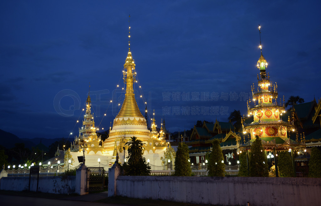 Wat Jong Kham  Jong Klang λ̩ Mae Hong Son  Mae Hong Son 塣