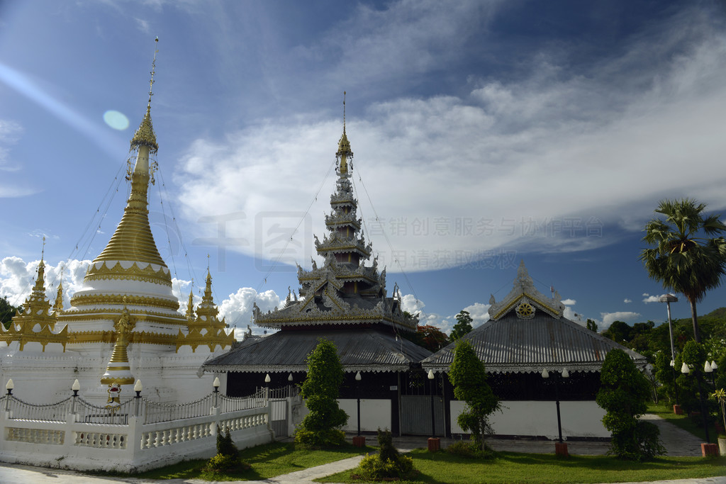 Wat Jong Kham  Jong Klang λ̩ Mae Hong Son  Mae Hong Son 塣