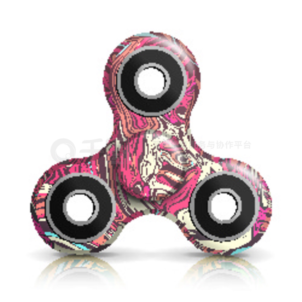 ΢ʸעȵߡɴת Fidget Finger Spinner ѹǻߡĲͼ΢ʸעȵ