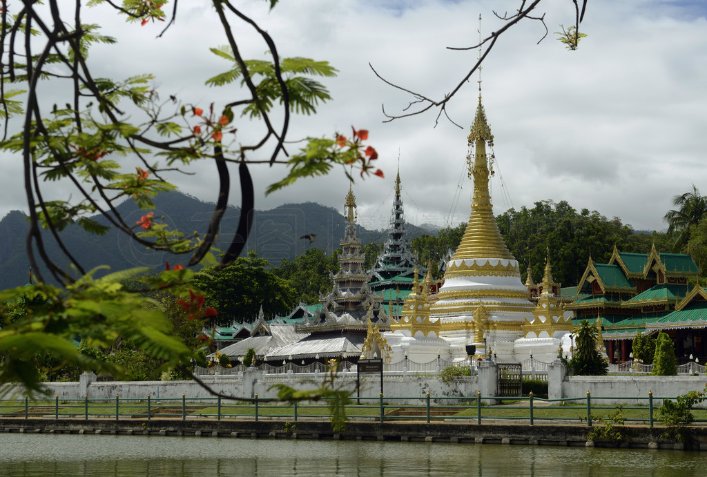 Wat Jong Kham  Jong Klang λ̩ Mae Hong Son  Mae Hong Son 塣