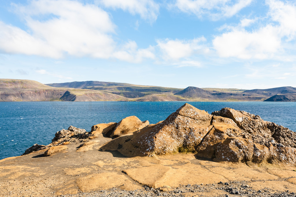 9 ǰ - ϰ뵺 (Reykjanesskagi, Reykjanes Peninsula)  Kleifarvatn ˮ