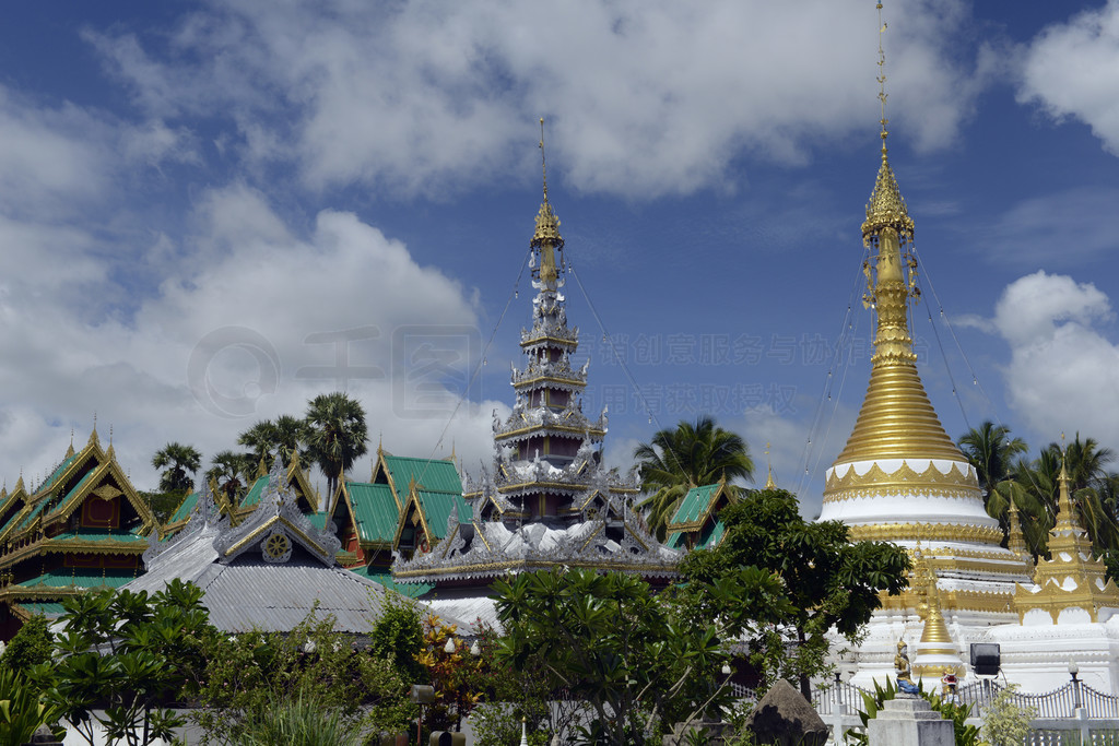 Wat Jong Kham  Jong Klang λ̩ Mae Hong Son  Mae Hong Son 塣