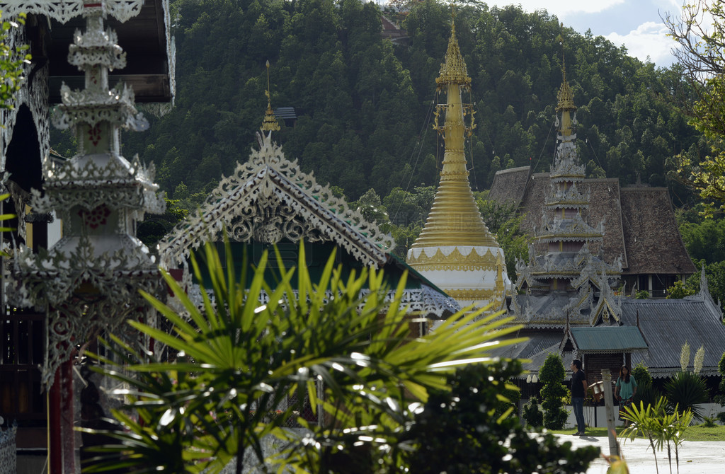 Wat Jong Kham  Jong Klang λ̩ Mae Hong Son  Mae Hong Son 塣