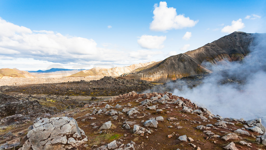 9ǰ-ߵصFjallabakȻLandmannalaugarLugahraunɽҳȪ