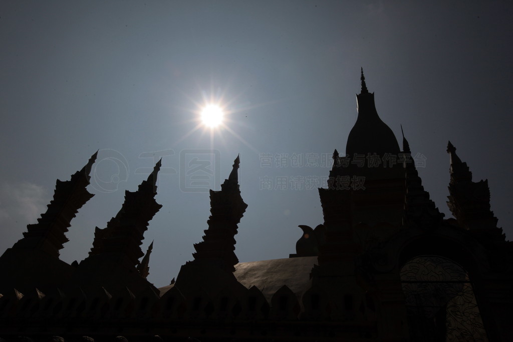 ڶе Wat That Luang.. ASIA LAO VIENTIANE